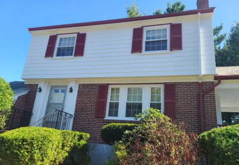 West Roxbury Residential Exterior Painting