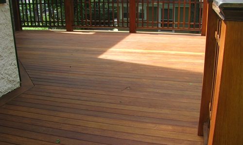Deck Staining in Newton