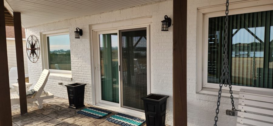 repainted white brick house exterior Preview Image 3