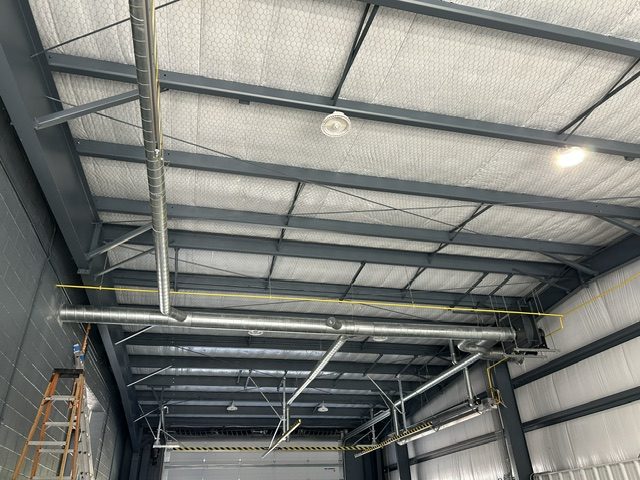 painted beams across commercial building facility Preview Image 4
