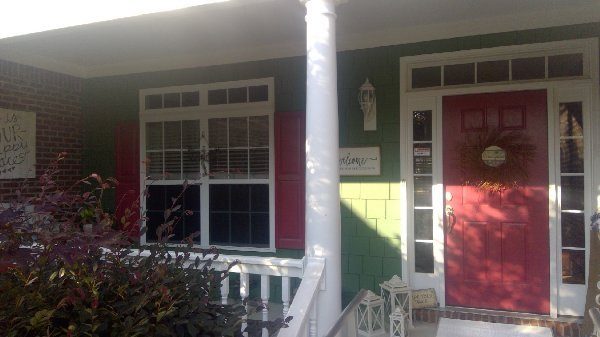 brick and siding home exterior before repaint Preview Image 7