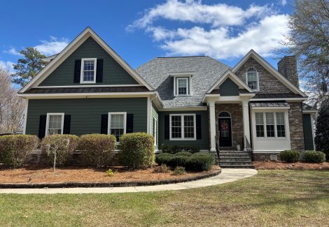 New Siding Finishing Project