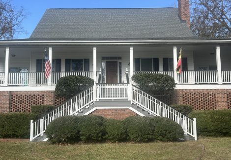 Exterior Refresh & Wooden Porch Painting