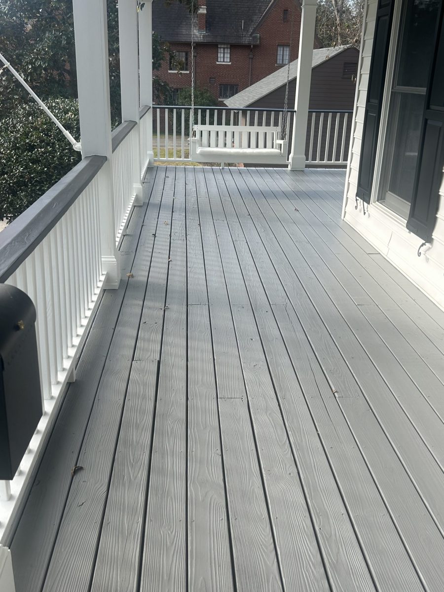 gray painted deck Preview Image 3