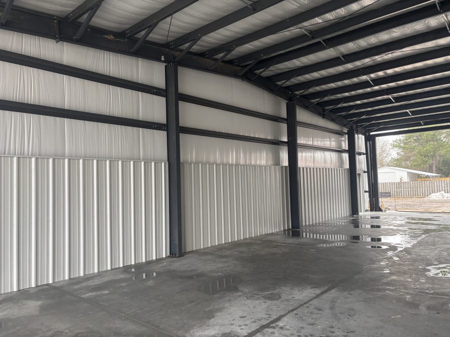 fire station exterior steel structure before repaint Preview Image 10
