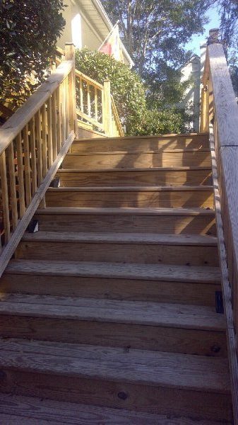 natural wood deck steps Preview Image 6