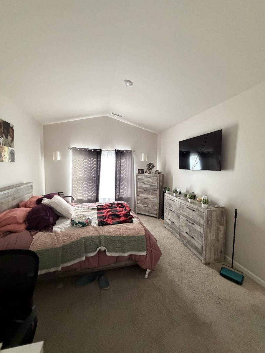 white painted home interior bedroom Preview Image 4