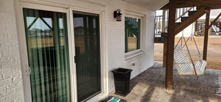 repainted white brick house exterior Preview Image 2