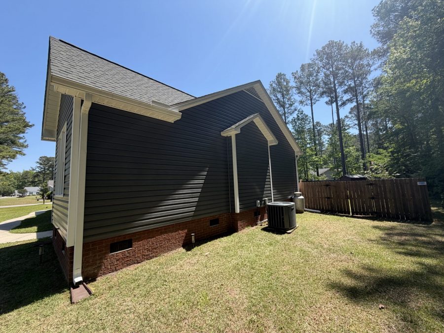 house exterior with painted dark siding Preview Image 3