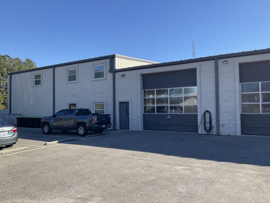 exterior of fire department facility before repaint Preview Image 12