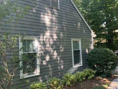 siding painting project