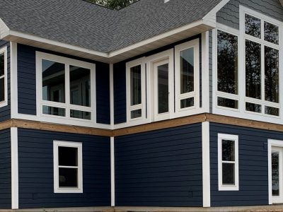Siding and trim painting