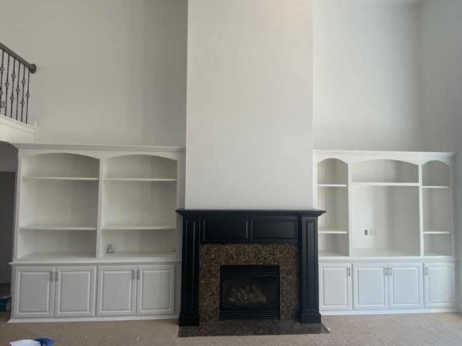 Living Room With Built In Shelves Preview Image 1