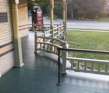 Restored Front Porch & Banisters