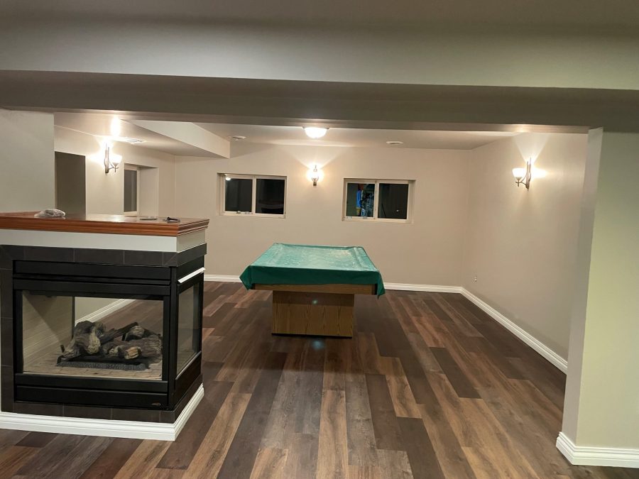 pool table room with newly painted walls Preview Image 2
