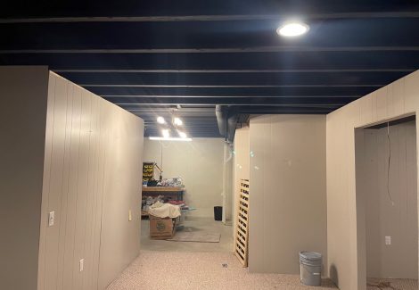 converting basement into movie room