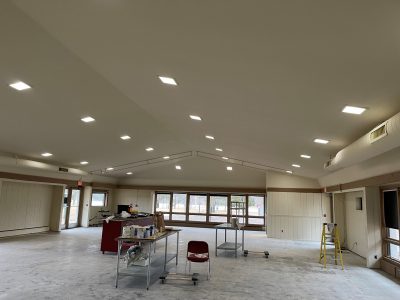 after photo - painting commercial interior