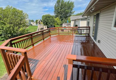 Deck Repair & Staining Project