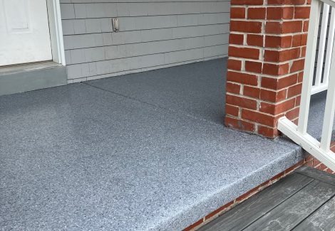 Front Porch Concrete Coating