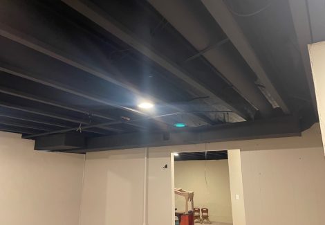 movie room painting project