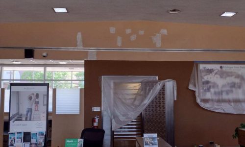 Sign Removal & Wall Repairs