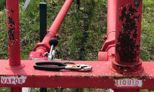 Peeling Paint on Fuel LInes