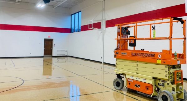 gym painting project