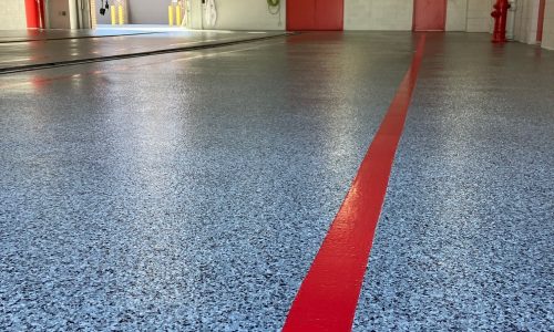 Close Up of Floor Coating