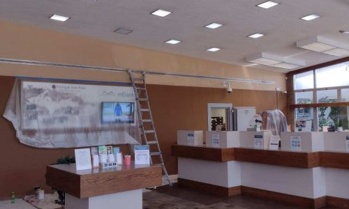 Upper Wall Section in Progress