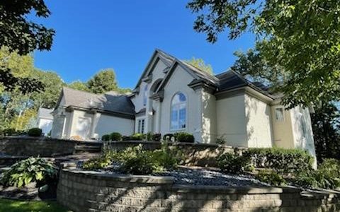 White Painted Brick - Residential Exterior