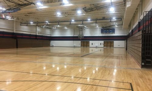 Interior Gym Painting Project