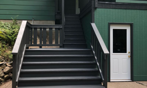 Exterior Stair Painting