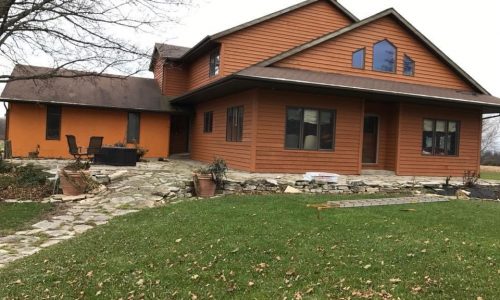 Stained Home Exterior