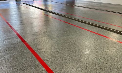 Walls and Strips Repainted