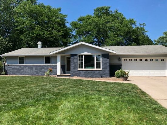 Partial Painted Brick Exterior Green Bay, WI