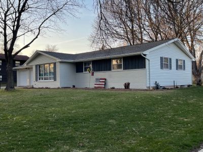 Painted Brick Exterior