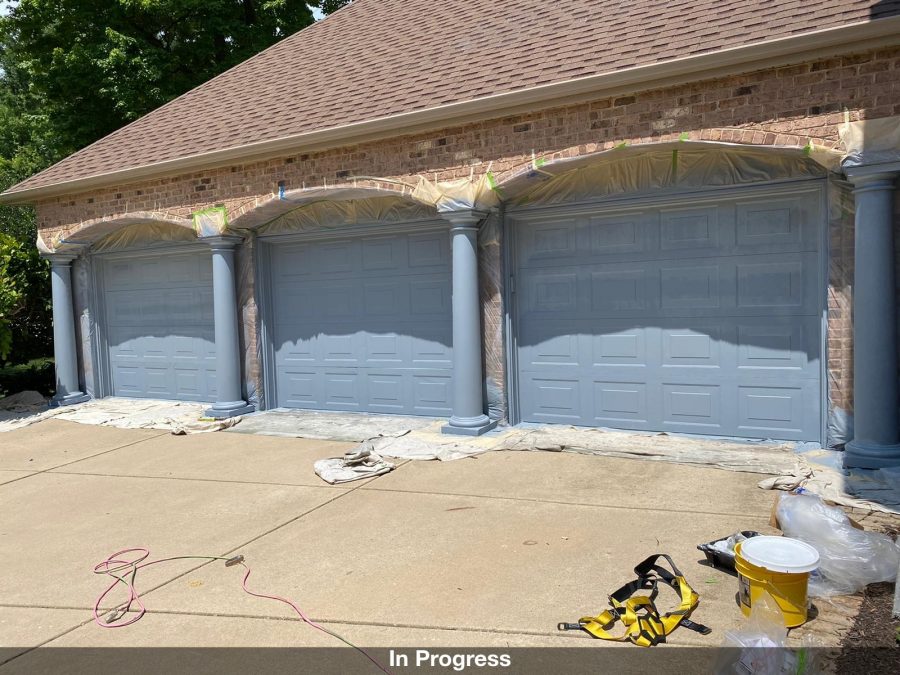 Garage being prepped for painting Preview Image 1