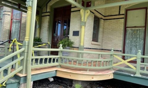 Porch Carpentry Repairs