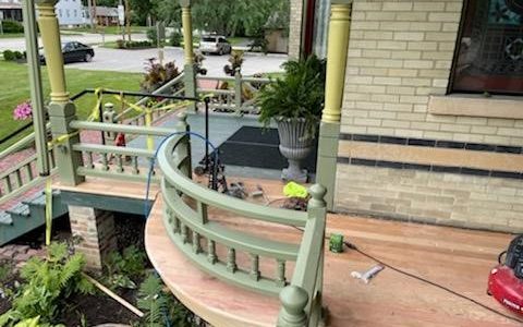 Replaced Tongue & Groove Boards