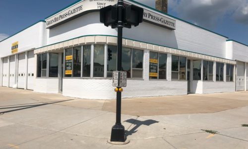 Commercial Painted Brick Exterior