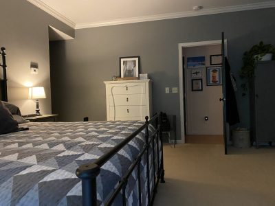 master bedroom painting project