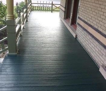 View of Repaired Floor