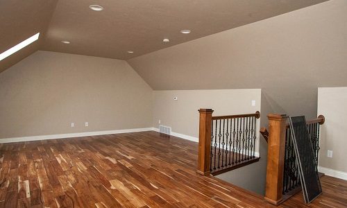 Painted walls & Stained Banisters