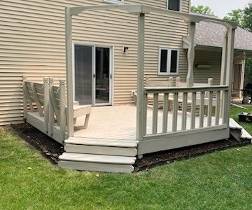 Deck Staining Project