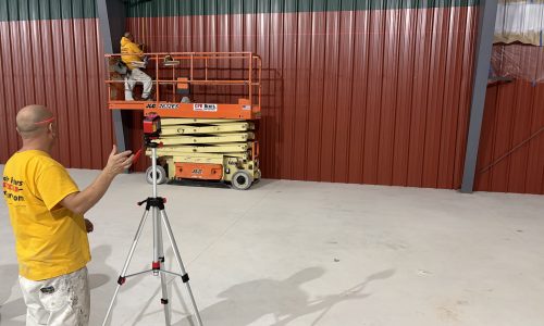 Laser Level Painting