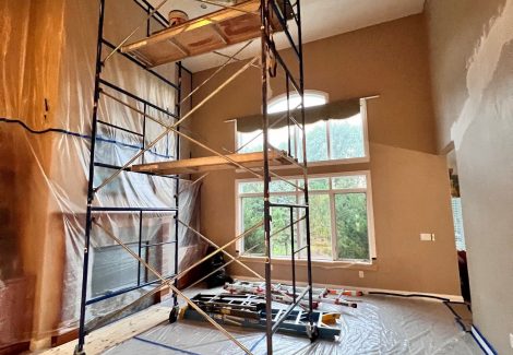 Ceiling Repair & Repainting Project