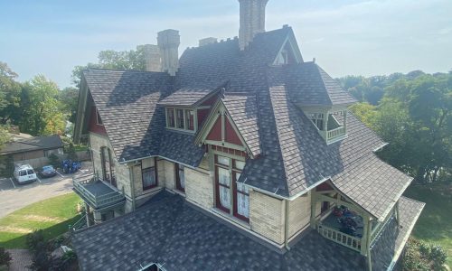 Aerial View After Painting