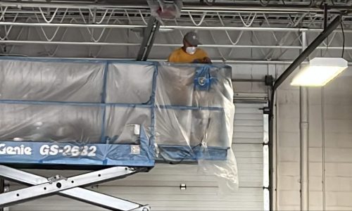 In-Progress Interior Painting