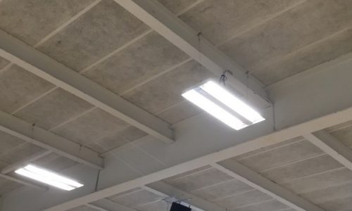 Ceiling before painting