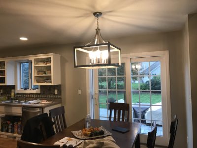 Interior painting ceilings & walls